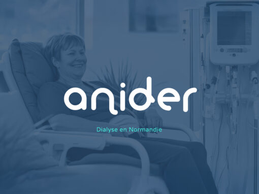Anider : Identité visuelle pour acteur majeur de la dialyse