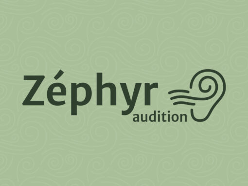 Zéphyr Audition : Identité visuelle audioprothésiste en Bretagne