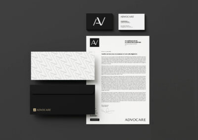 Advocare : nouveau branding pour un duo d’avocats en Seine-Maritime