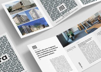 Ara Architecture : rebranding créatif pour un cabinet d’architecture à Rouen