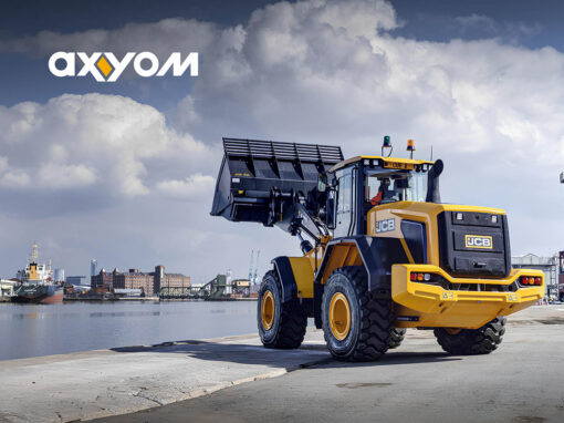 Axyom : Identité et site internet pour expert en location d’engins en Normandie