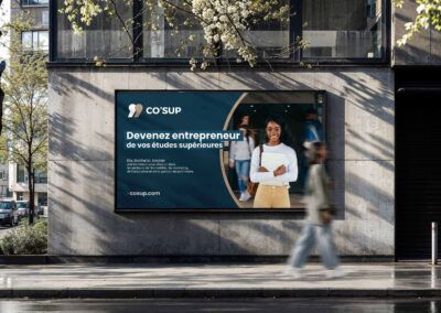 CO’SUP : stratégie, identité visuelle et site internet pour une grande école à Mont-Saint-Aignan
