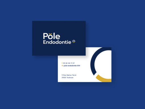 Pôle Endodontie 31, Stratégie, identité et site web à Toulouse