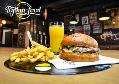 Rythm’n’Food : concept store et création de marque pour un fast food rouennais