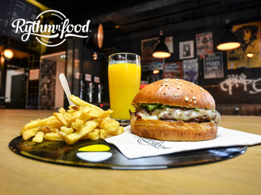 Rythm &lsquo;n Food : concept store et création de marque pour un fast food rouennais