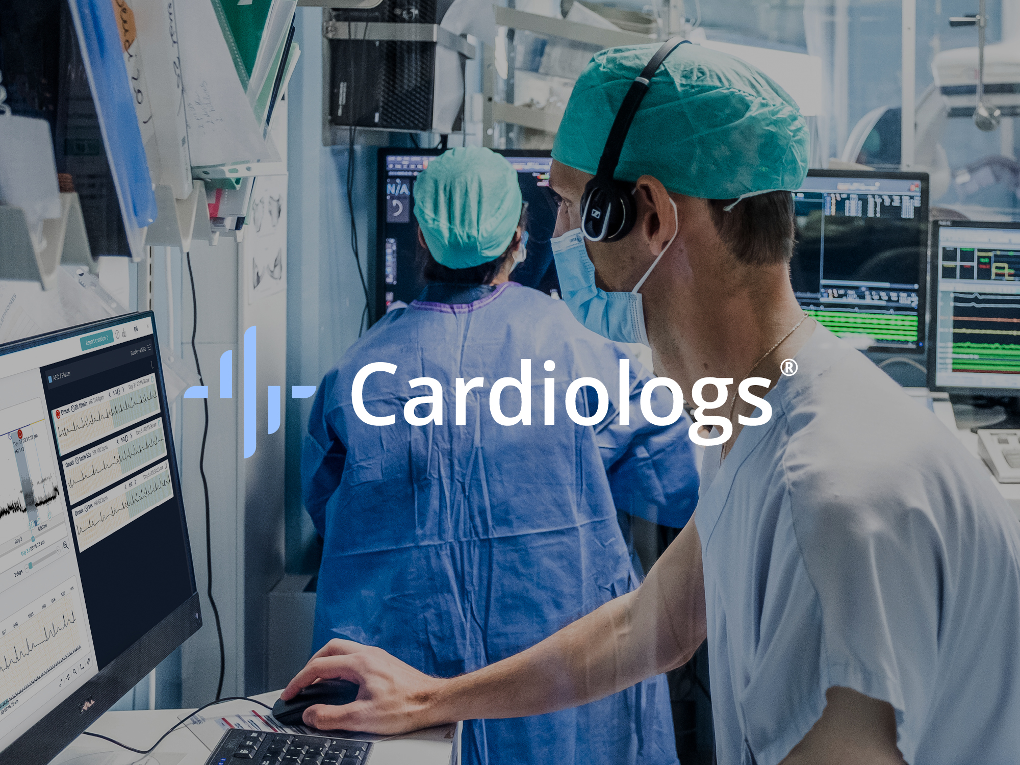 Cardiologs : branding et webdesign pour une start-up med-tech