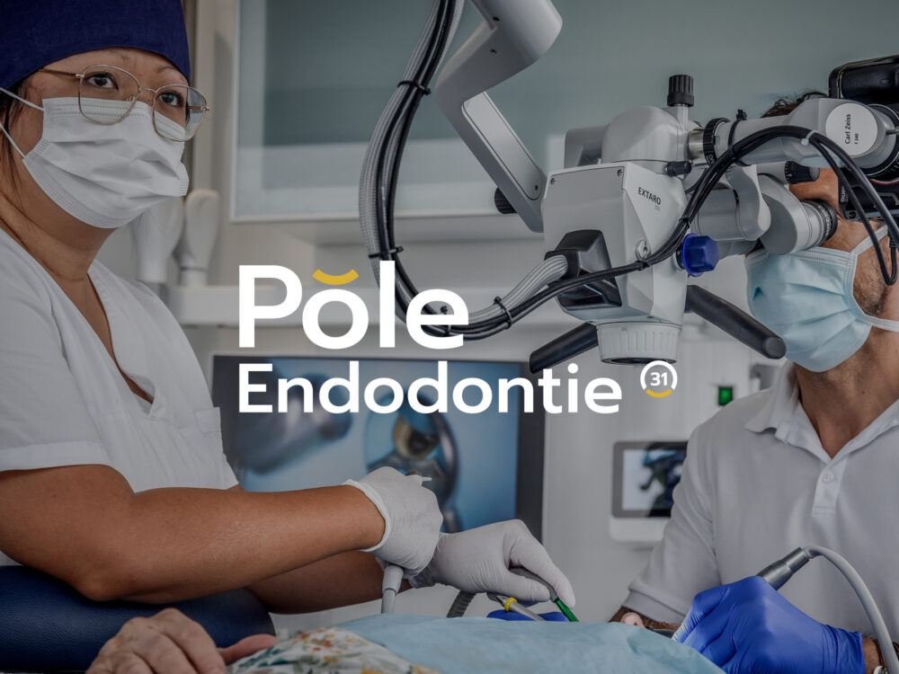 Identité et présentation du site de Pôle Endodontie 31 conçues par Drakmaker
