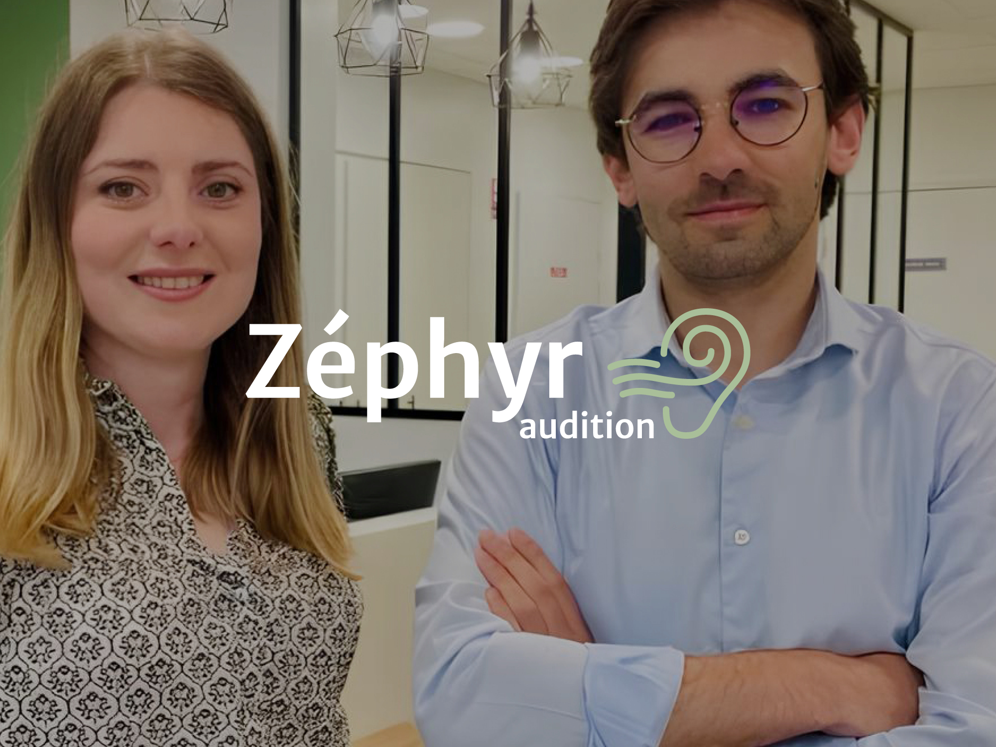 Zéphyr Audition : Identité visuelle audioprothésiste en Bretagne