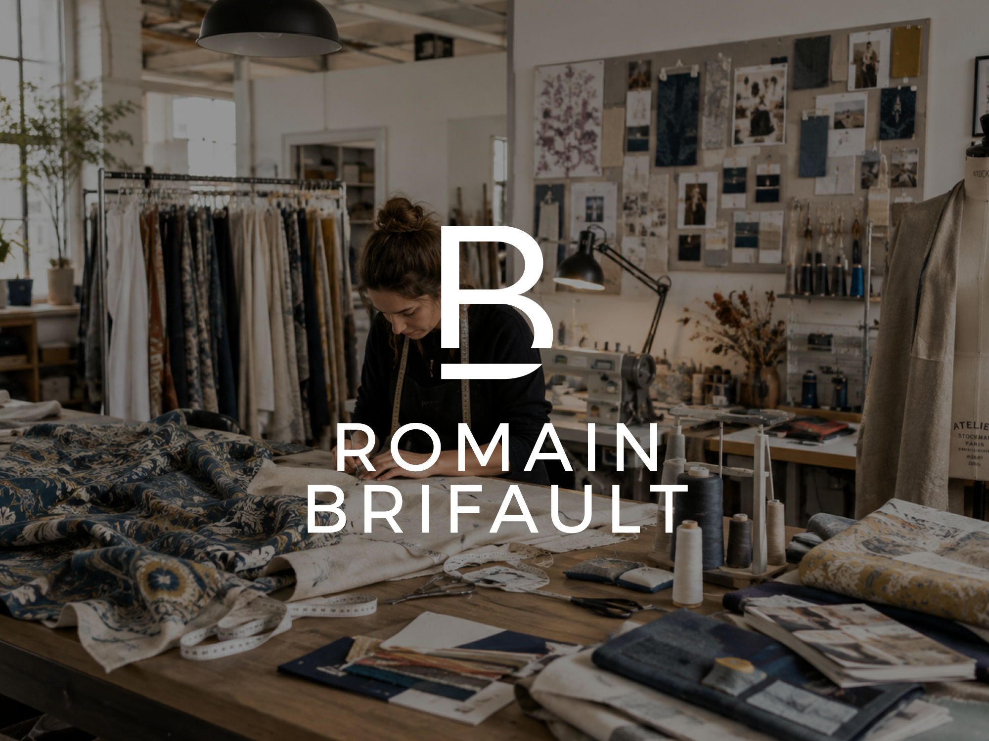 Romain Brifault : Branding et site web sur mesure pour une activité indépendante à Rouen