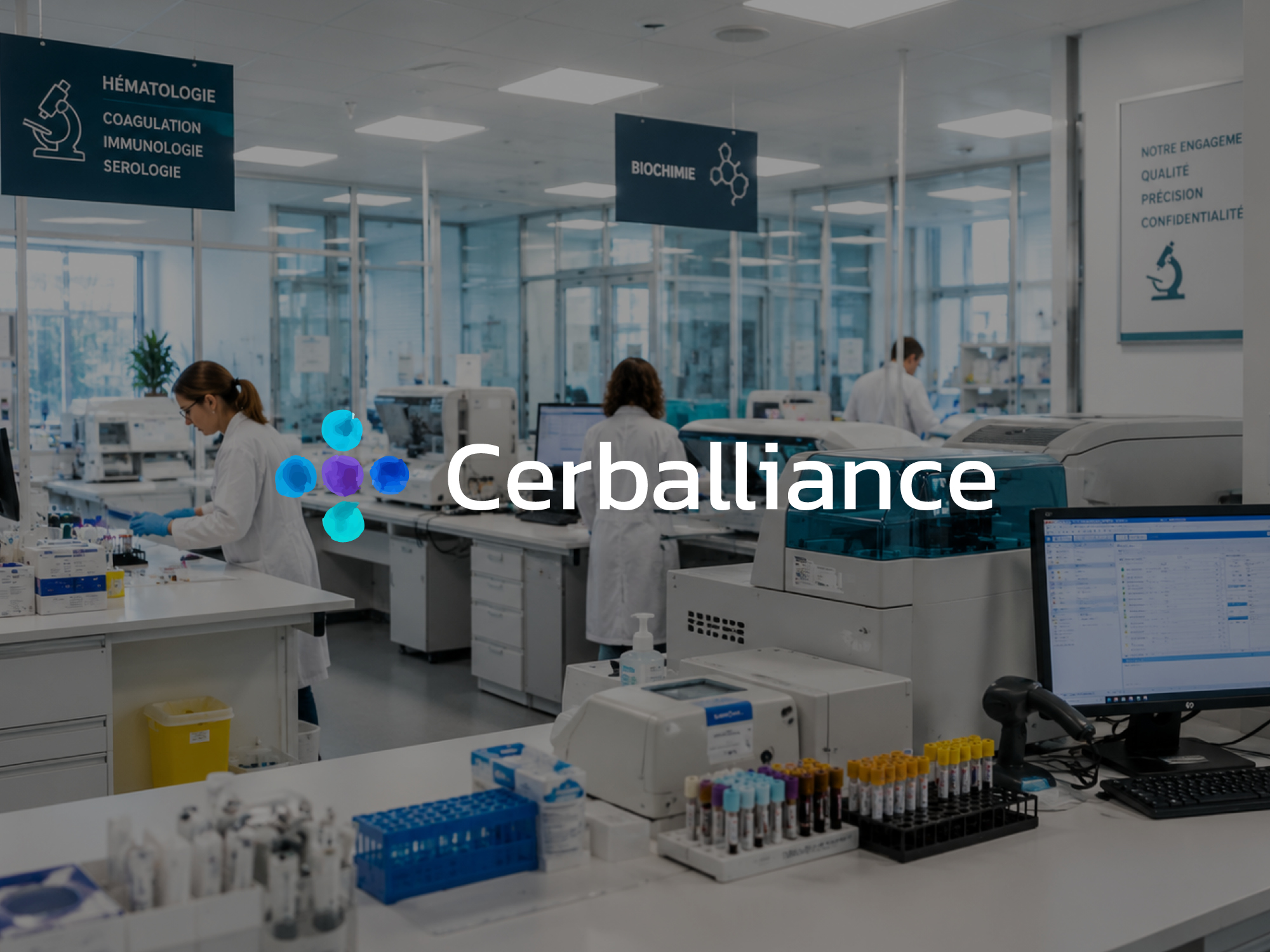 Cerballiance : création d’un dépliant pour la recherche clinique
