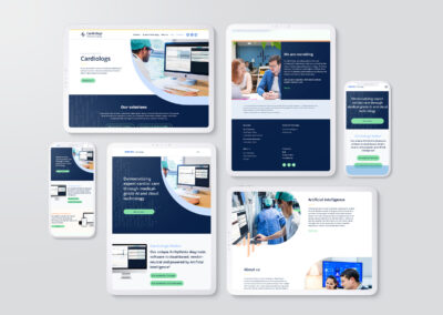 Cardiologs : Identité et webdesign pour une start up dans la med-tech